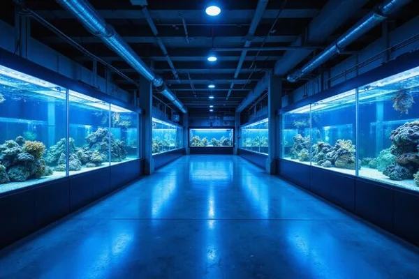 120 display tanks at Gulf Coast Aquatics Sarasota