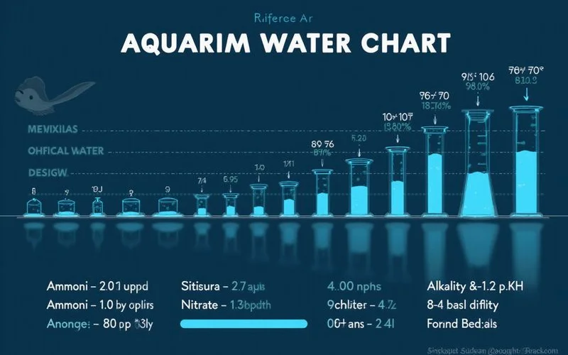 Aquarium water test parameters chart