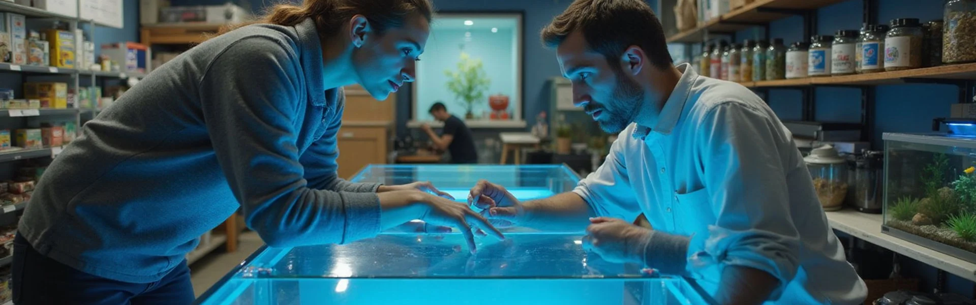 Aquarium setup consultation